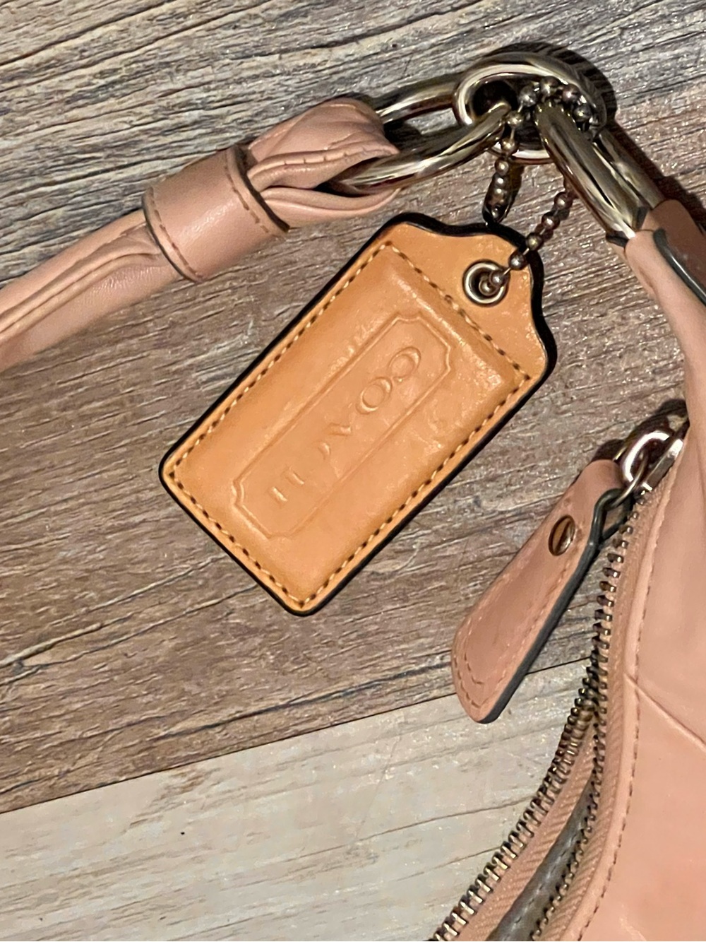 Pink Coach purse - Picture 3 of 9